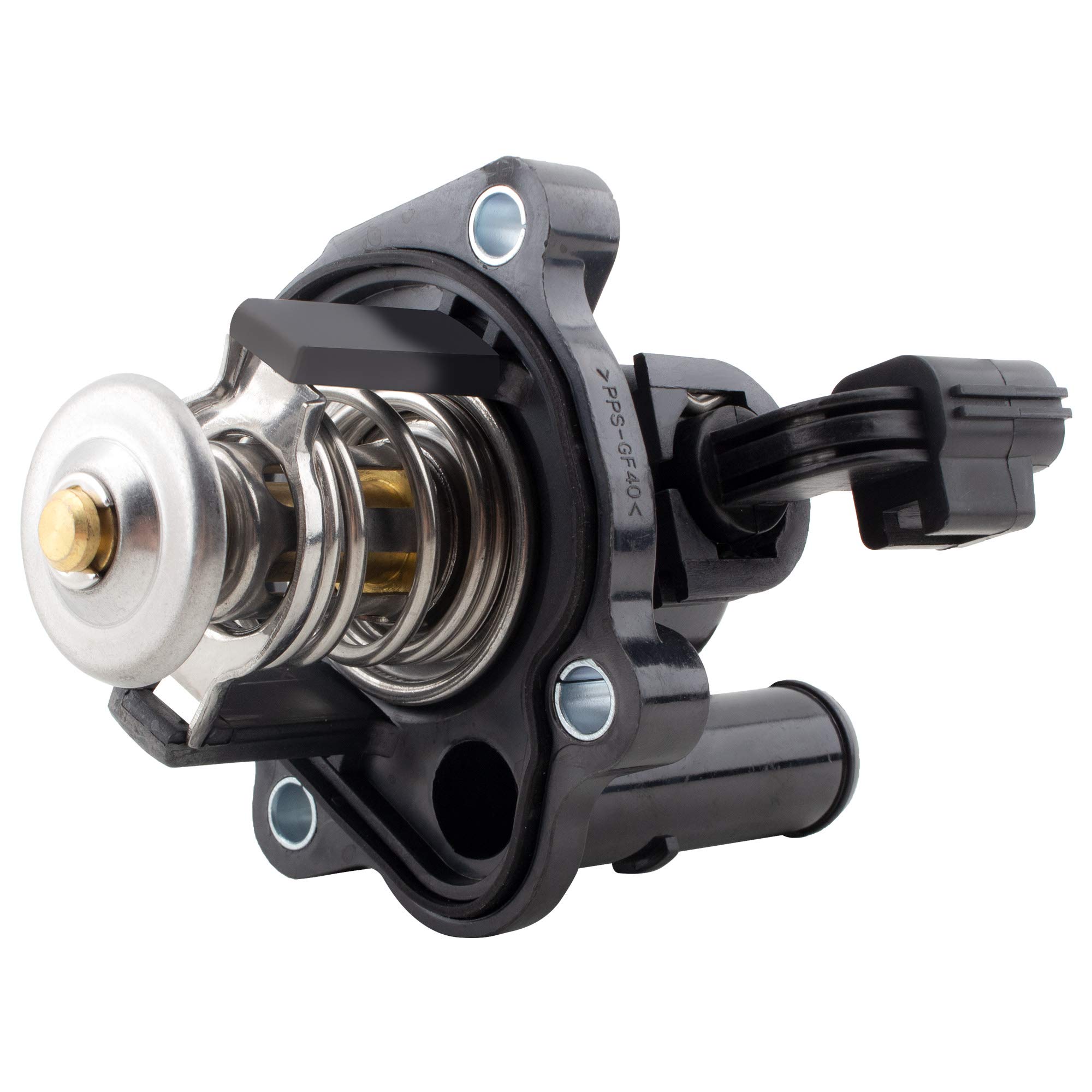 MYSMOT 902-820 Engine Coolant Thermostat & Housing for Ford Focus
